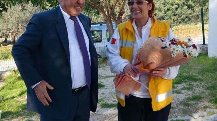 Kadın Ambulans S&uuml;r&uuml;c&uuml;s&uuml; 'en İyi'ye Aday