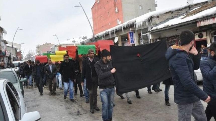 Eleşkirt&rsquo;te &Ouml;zgecan Protestosu