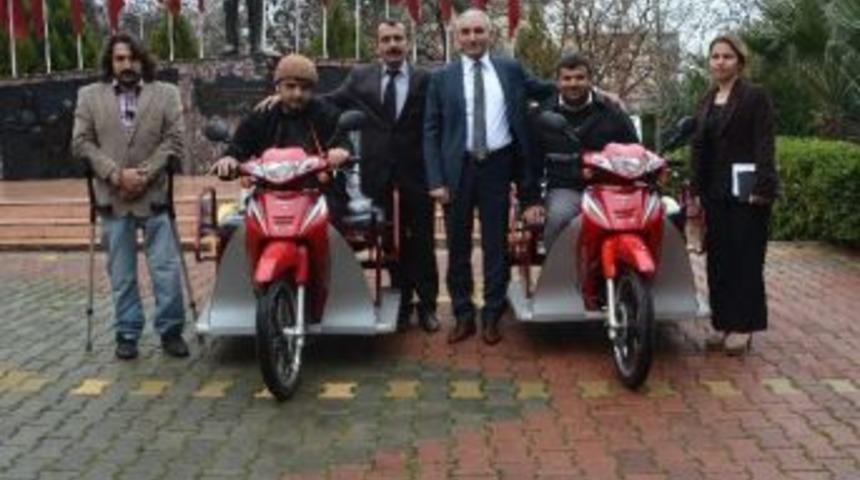 Kaymakam Başt&uuml;rk&rsquo;ten, Engelli Motorlu Ara&ccedil;