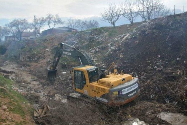 Çinçin Deresinde Islah Çalışmaları Başladı