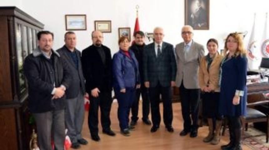 Gazetecilerden Cumhuriyet Başsavcısı Alim Taş&rsquo;a Ziyaret