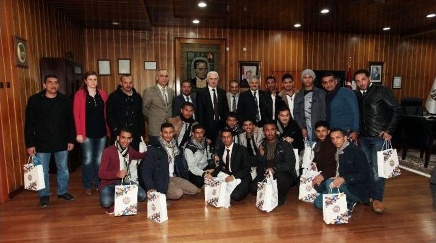 Yemen Bilim Ve Teknoloji &Uuml;niversitesi &Ouml;ğrencileri Atat&uuml;rk &Uuml;niversite&rsquo;sinde...