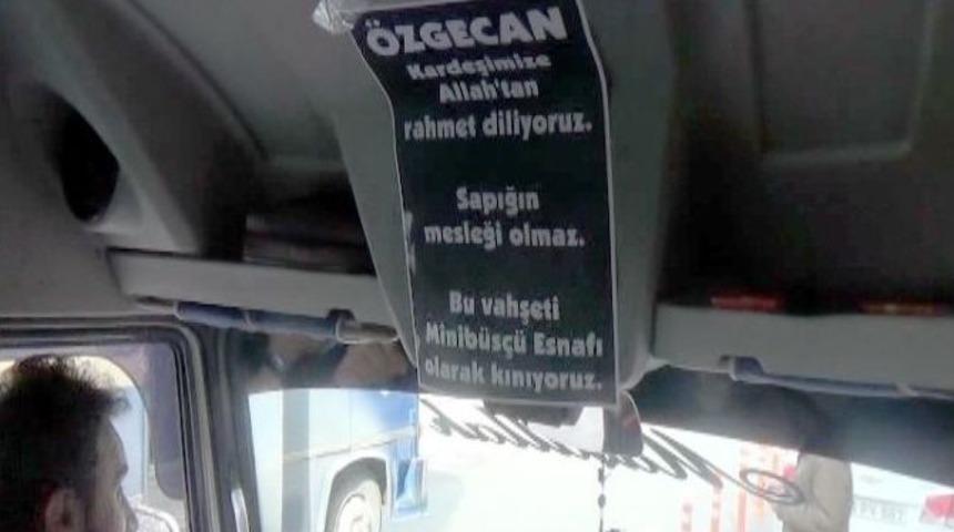 Malatyalı Minib&uuml;s&ccedil;&uuml;lerden &Ouml;zgecan Cinayetine Tepki