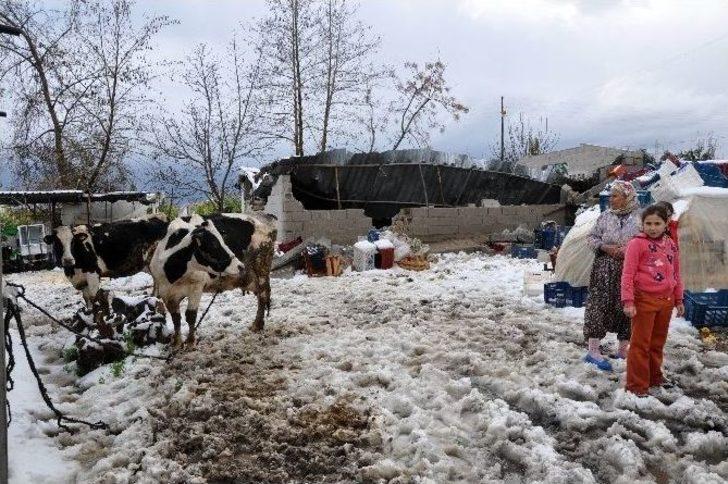 Mersin’de Kar Afete Dönüştü G1