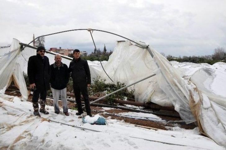Mersin’de Kar Afete Dönüştü G4