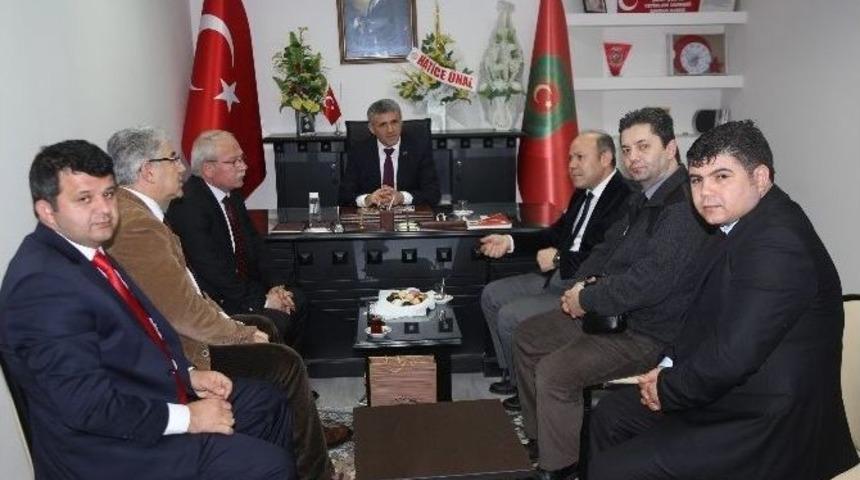 Balcı&rsquo;dan Gazi Derneğine Ziyaret