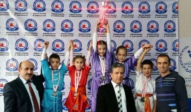 Gazili Miniklerden Wushu İl Şampiyonu Oldu