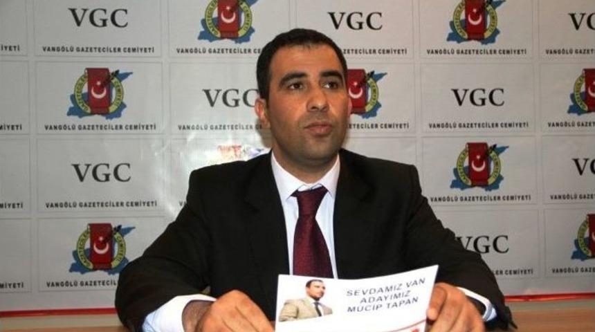 Yrd. Do&ccedil;. Dr. Mucip Tapan, Ak Parti&rsquo;den Aday Adayı Başvurusu Yaptı