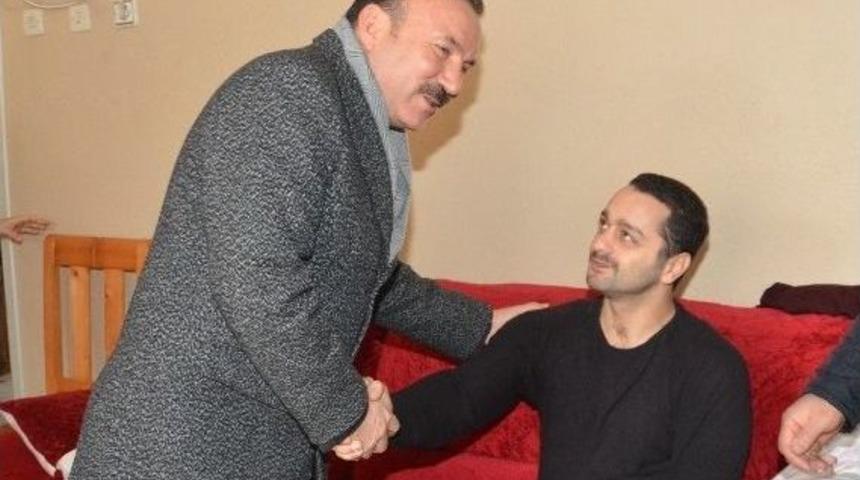 Başkan Doğan&rsquo;dan Ge&ccedil;miş Olsun Ziyareti