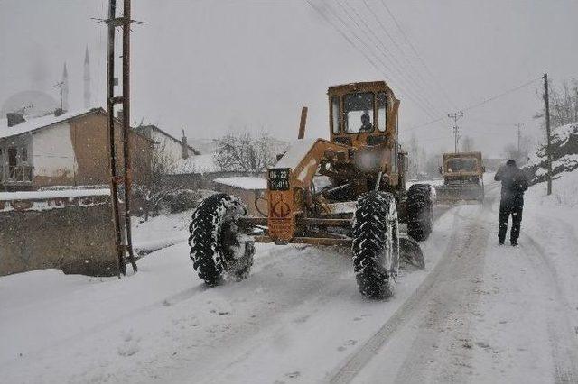 Keçiören’de Yoğun Kar Mesaisi