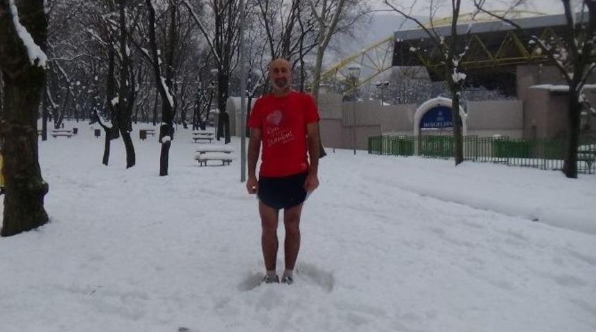 (&ouml;zel Haber) Şampiyon Atlet Kara Meydan Okuyor