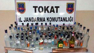 Tokat'ta Sahte Rakı Operasyonu