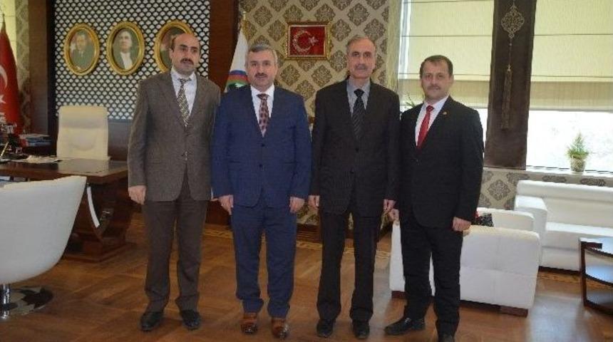 M&uuml;ft&uuml; Erdoğan Başkan Baran&rsquo;ı Ziyaret Etti