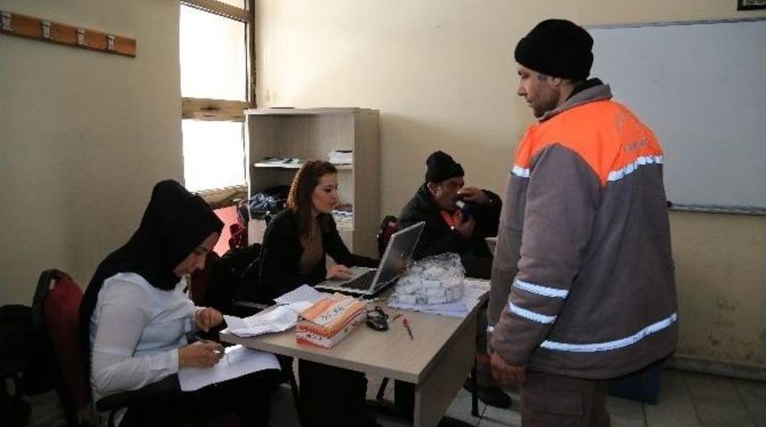 &Ouml;rnek Ve Referans Belediyenin &Ccedil;alışanları Sağlık Taramasında