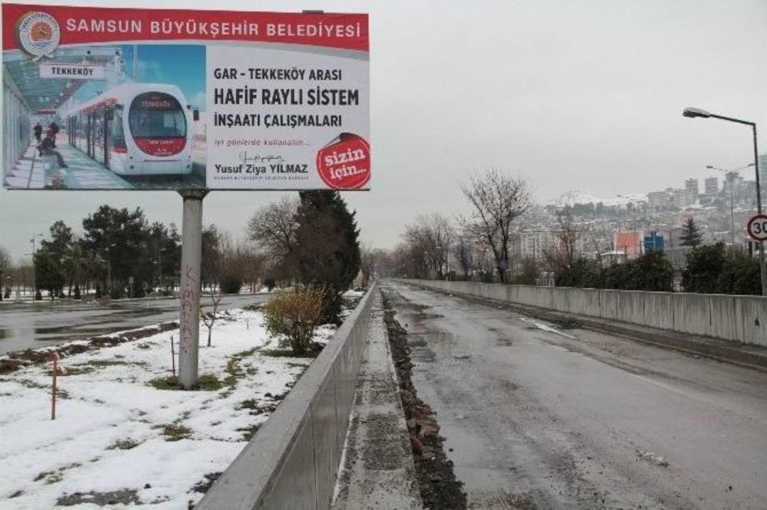 Samsun Raylı Sistemi 30 Kilometreye &Ccedil;ıkıyor