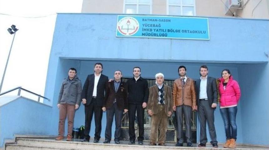 Sason&rsquo;da Kanaat &Ouml;nderleri Okulları Ziyaret Etti