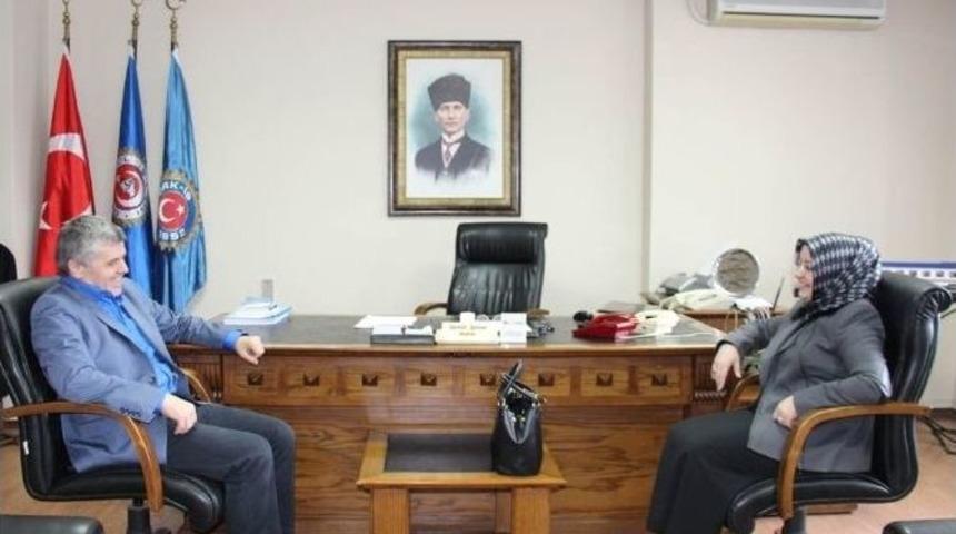 Atabek Sesob Ve Demiryol-iş&rsquo;i Ziyaret Etti