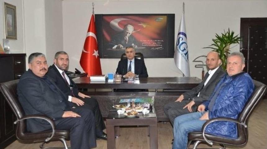 Askon&rsquo;dan Sgk İl M&uuml;d&uuml;r&uuml; Kılı&ccedil;&rsquo;a Ziyaret