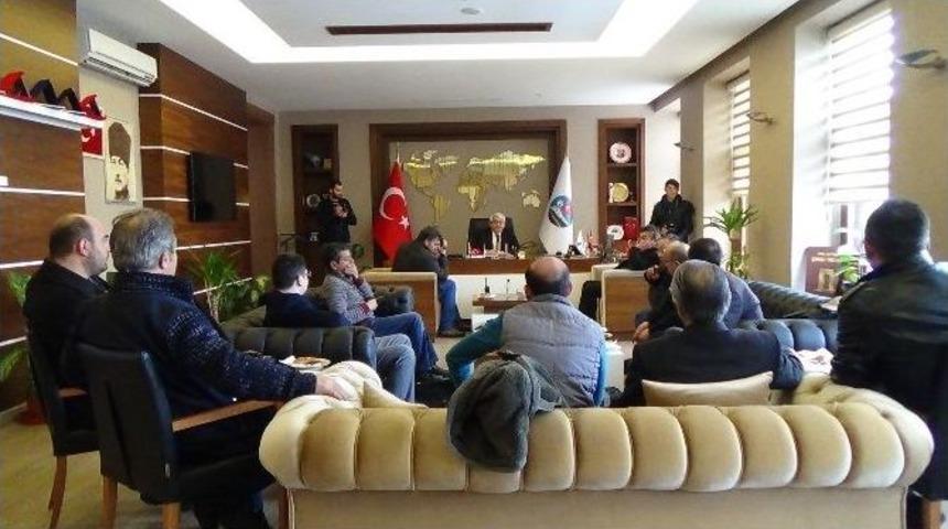 Başkan Murtaza Kara&ccedil;anta Basın İle Bir Araya Geldi