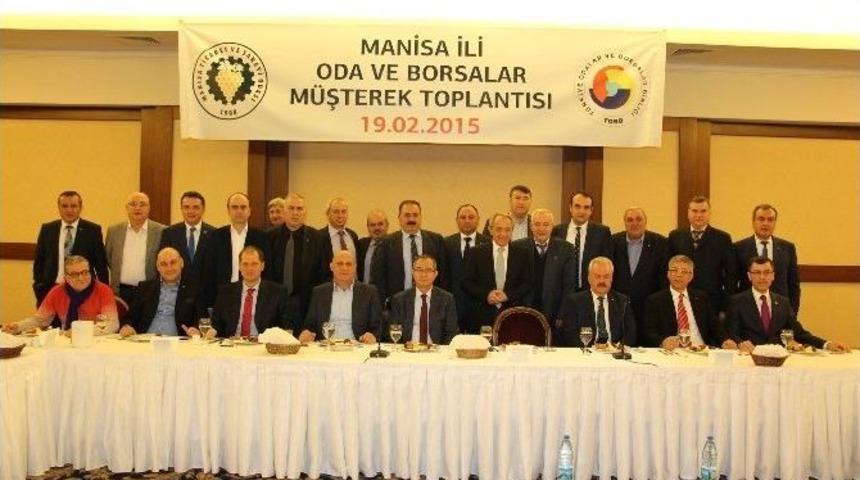 Manisa Oda Ve Borsalardan Yaşar Coşkun&rsquo;a Tam Destek