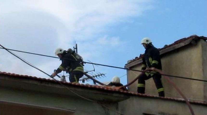 Edremit&rsquo;te Yangın