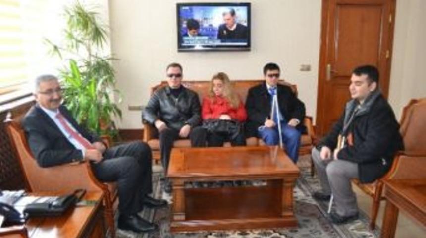 Körler Derneğinden, Vali Kılıç’a Ziyaret