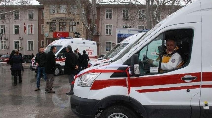 Tokat&rsquo;ta 7 Ambulans T&ouml;renle Hizmete Sunuldu