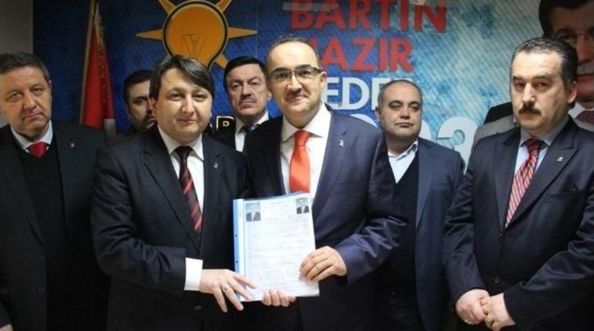 Ahmet Bensiz Adaylık Başvurusu Yaptı
