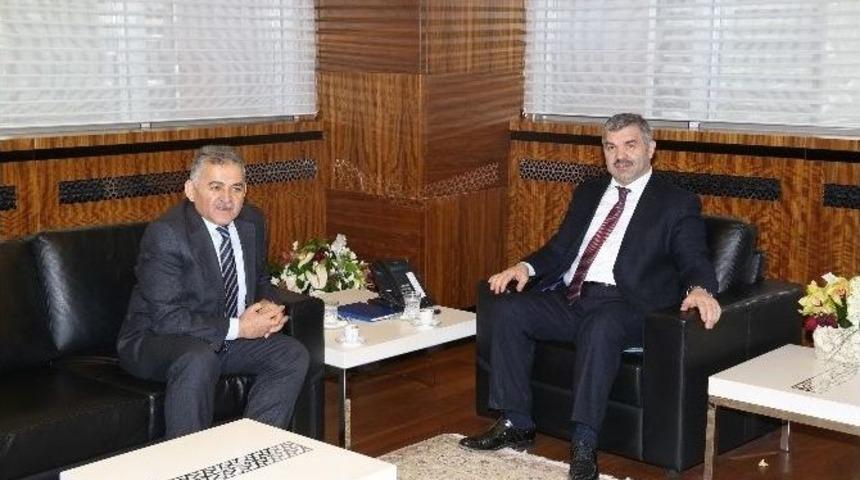 Başkan B&uuml;y&uuml;kkılı&ccedil;&rsquo;tan &rsquo;hayırlı Olsun&rsquo; Ziyareti