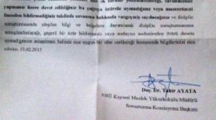 &Uuml;niversitede 1.5 Yıl Sonra Gezi Eylemine Soruşturma