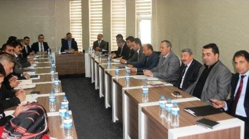 Belediye Birim M&uuml;d&uuml;rleri Toplantısı D&uuml;zenlendi