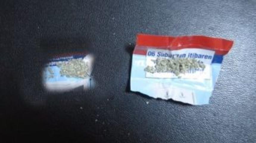 Markette Uyuşturucu Ele Ge&ccedil;irildi