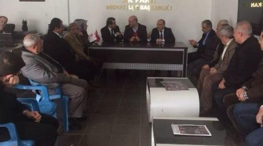 Ak Parti Mardin Milletvekili Aday Adayı Nihat &Ouml;zkan &Ccedil;alışmalarına Başladı