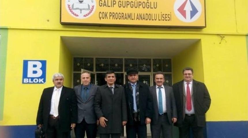 İl&ccedil;e Milli Eğitim M&uuml;d&uuml;r&uuml; &Ouml;zdemir&rsquo;den Lise M&uuml;d&uuml;rlerine Ziyaret