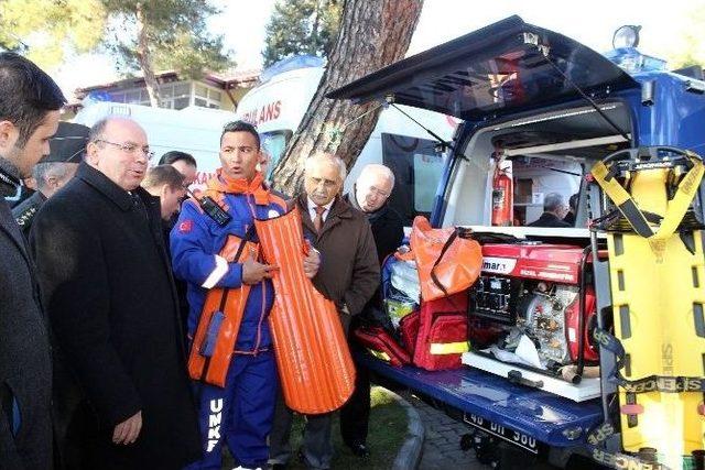 112’ye 10 Yeni Ambulans