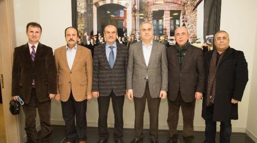 Bilim Sanayi Ve Teknoloji İl M&uuml;d&uuml;r&uuml;&rsquo;nden, Başkan K&ouml;semusul&rsquo;a Ziyaret