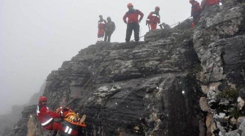 Umke'den Kar Altında Kurtarma Tatbikatı