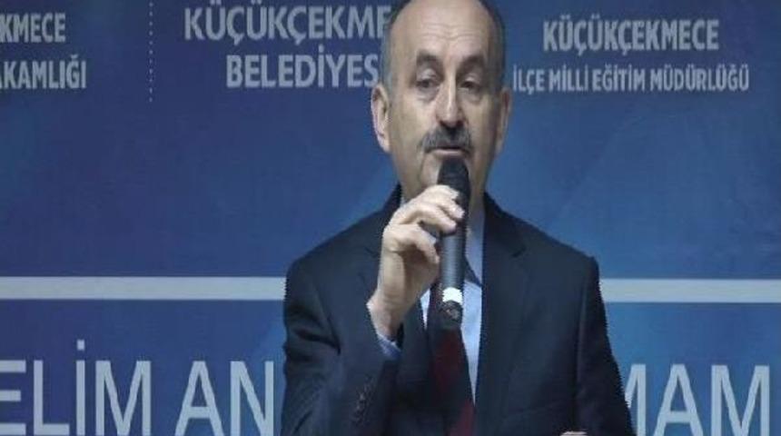 M&uuml;ezzinoğlu, K&uuml;&ccedil;&uuml;k&ccedil;ekmece'de İmam-Hatip Lisesi A&ccedil;ılışına Katıldı