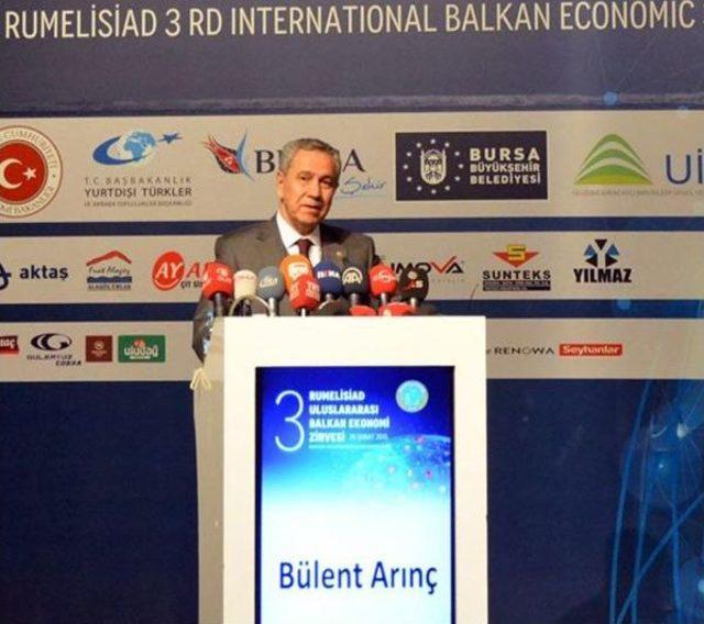 Arınç: Ekonomi Emin Ellerde, Istikrar Devam Edecek