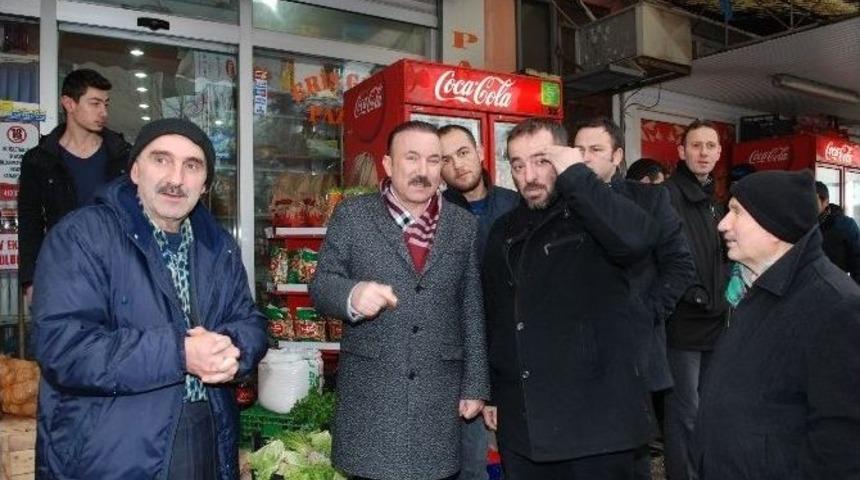 Başkan Doğan, Mahalle Ziyaretlerine Devam Ediyor