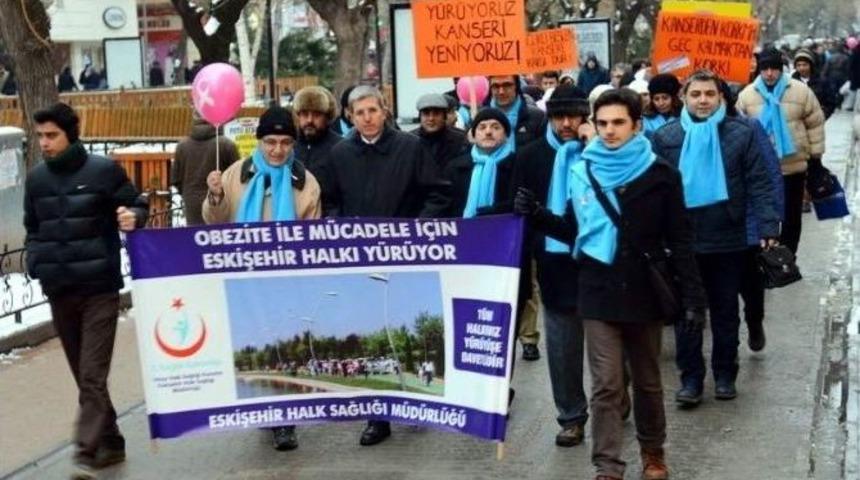 Eskişehir&rsquo;de &ldquo;y&uuml;r&uuml;yoruz Kanseri Yeniyoruz&rdquo; Etkinliği