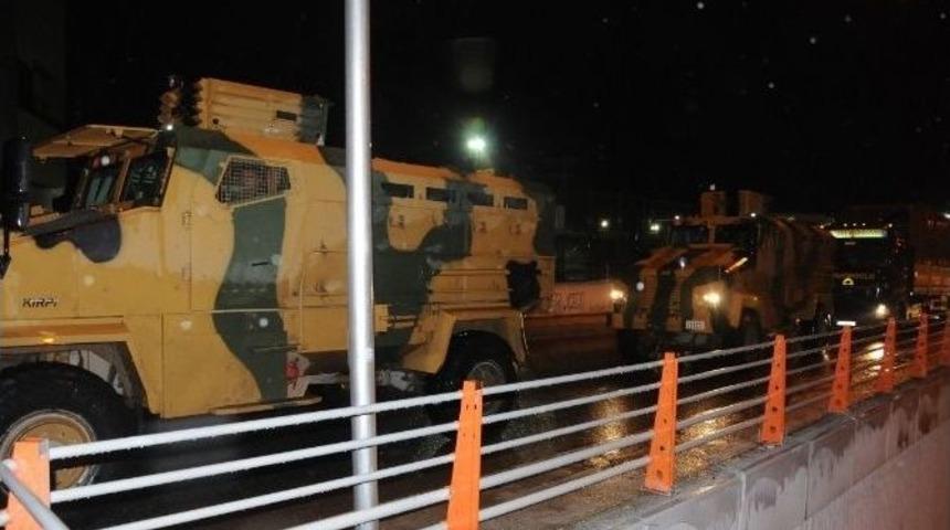 Askeri Malzeme Sevkiyatı Yapan Uzun Ara&ccedil;lar G&uuml;venlik &Ouml;nlemi