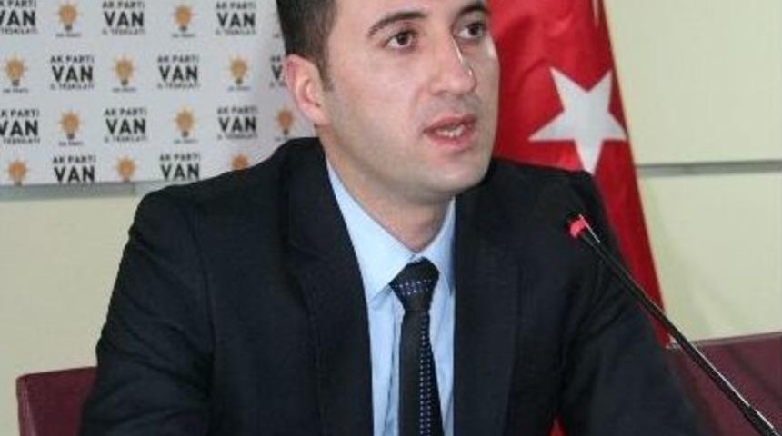 Fatih Kaya, Ak Parti Van Milletvekili Aday Adaylığı İ&ccedil;in Başvurusunu Yaptı