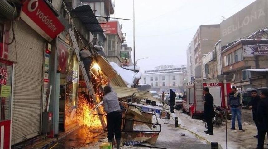 Kilis&rsquo;te Kar Hayatı Fel&ccedil; Etti