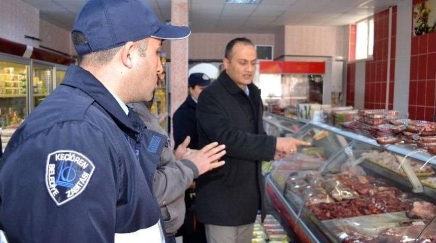 Ke&ccedil;i&ouml;ren Zabıtası Halkın Sağlığıyla Oynayanlara G&ouml;z A&ccedil;tırmıyor