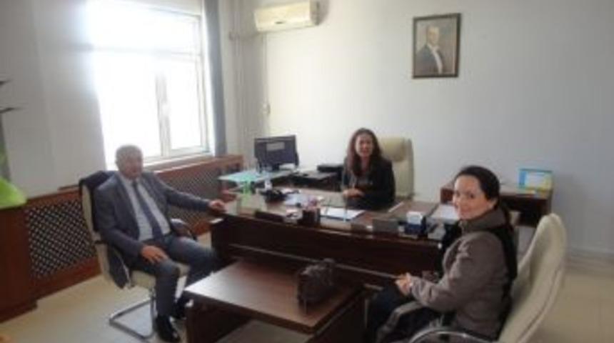 Malkara Tso Y&ouml;netiminden Vergi Dairesi M&uuml;d&uuml;r&uuml;ne Ziyaret