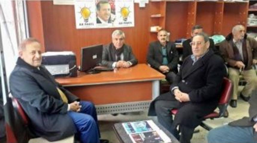 Özet Ak Parti Gerger İlçe Teşkilatını Ziyaret Etti