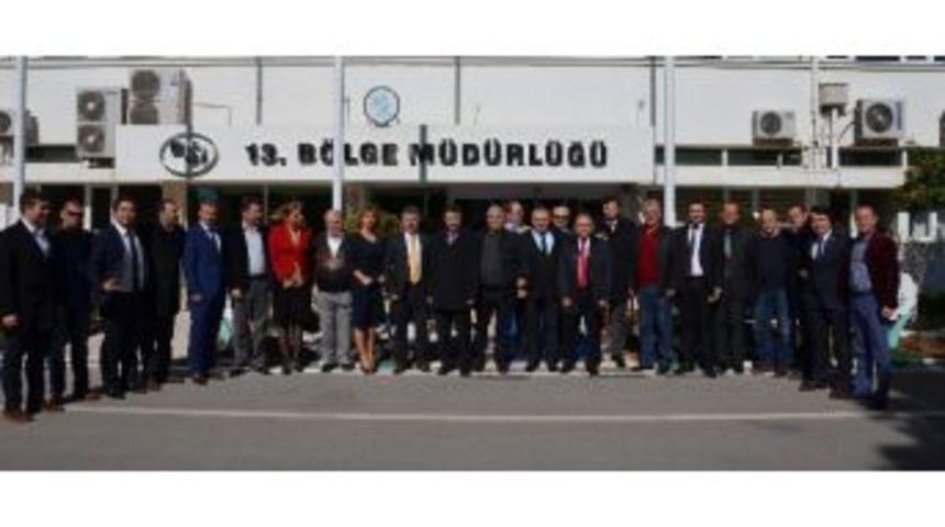 Antalya Karadenizliler Derneği&rsquo;nden Dsi&rsquo;ye Ziyaret