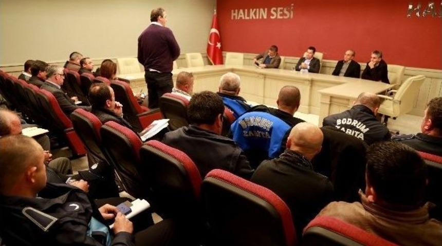 Bodrum Belediyesinde Sezon &Ouml;ncesi İstişare Toplantısı