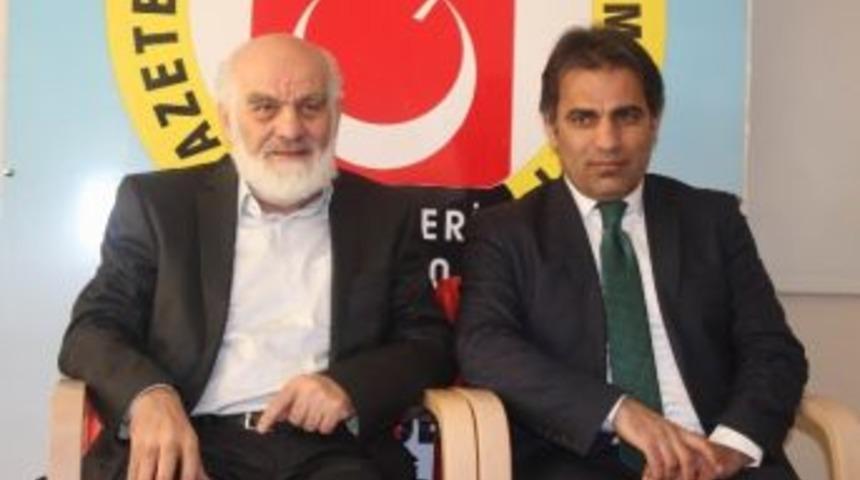 Mustafa Karahasanoğlu&rsquo;ndan Gazeteciler Cemiyeti&rsquo;ne Ziyaret
